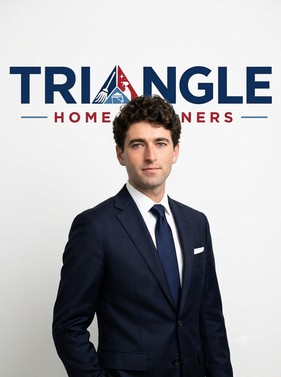 Austin Rouse, co-owner of Triangle Home Cleaners